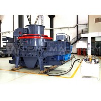 Dewo india pcl600 cv series vertical shaft impact crushing powder crusher sand marker making machine for fine sand